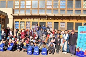 EC Tashi Inaugurates Free Winter Tuition Initiative by Won Buddhism India, LAHDC Kargil