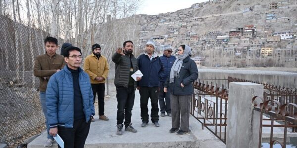 Director Tourism Inspects Various Sites in Kargil