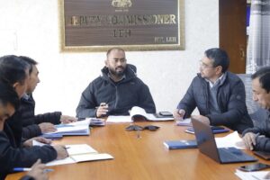 DC Leh Santosh chairs meeting to discuss District Capex Budget Excess/Surrender