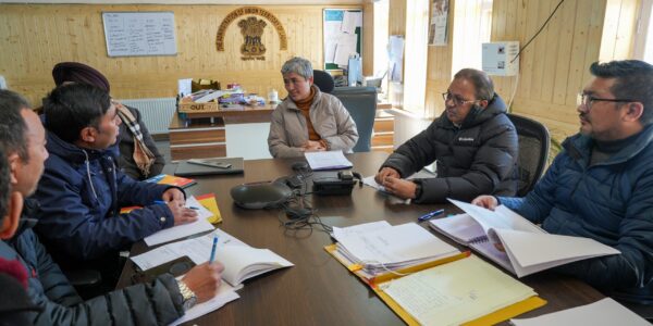 Principal Secretary of School Education Department, UT Ladakh, Chairs Virtual Meeting to Implement Electoral Literacy MoU