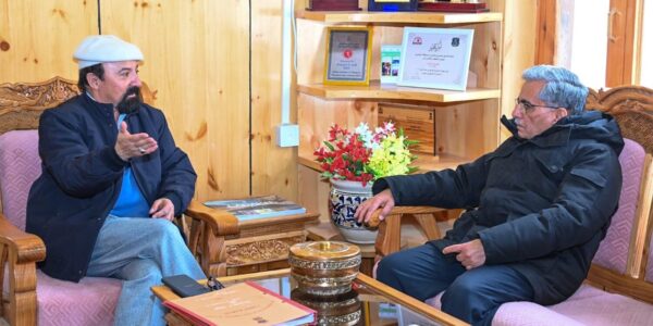 CEC Kargil Chairs Meeting with Vice Chancellor UoL 
