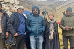 SDM Zanskar Meets Parents, Relatives of Deceased Girl from Itcher Village