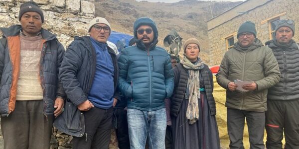 SDM Zanskar Meets Parents, Relatives of Deceased Girl from Itcher Village