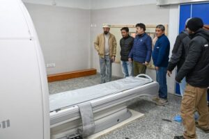 CEC Inspects Healthcare Facilities at DH Kargil