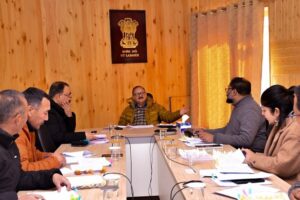Advisor to LG Ladakh Convenes Meeting to Discuss State Award for 2023
