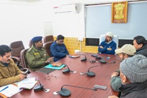 CEC discusses land allotment to IRP 25th BN at Sharjha, Akchamal