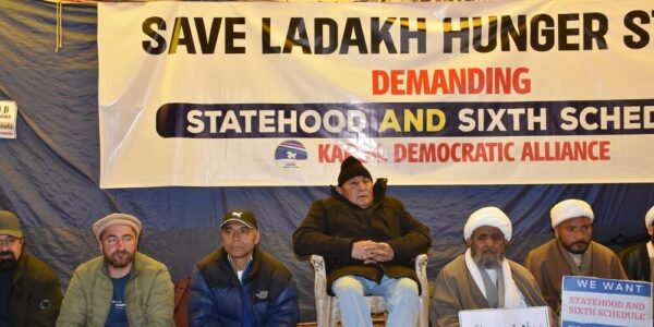 All stakeholders overwhelming participation in Kargil’s hunger strike