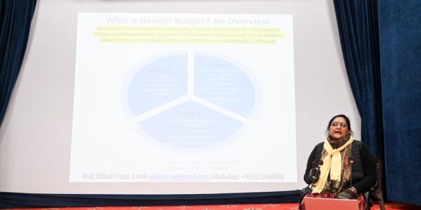 Social and Tribal Welfare Dept. Ladakh organizes one day training on gender budgeting