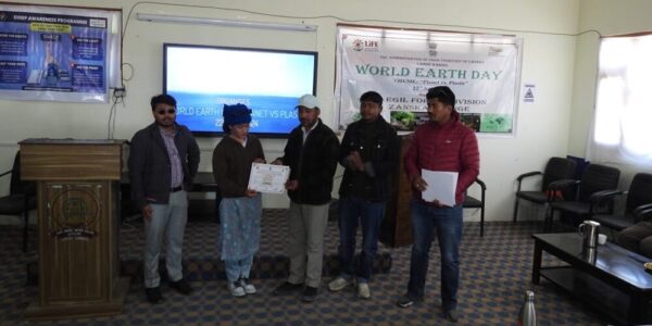 GDC Zanskar celebrates World Earth Day
