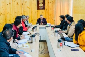Amit Sharma Chairs Meeting on MietY Project and Community Innovation in Ladakh