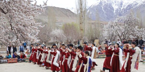 Comm. Secy Dr. Franklin & CEO UT Ladakh attend concluding apricot blossom festival