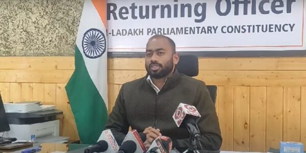 Returning Officer Ladakh announce dates for parliamentary election in Ladakh