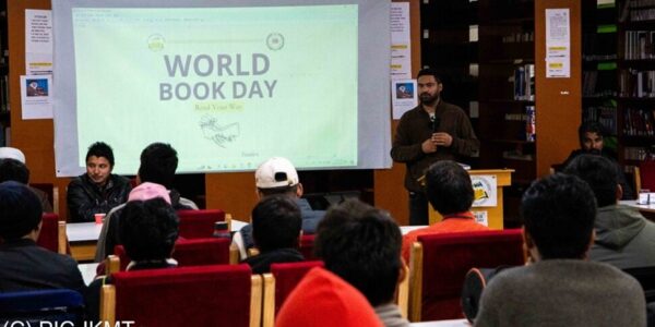 Pressing for book reading habit, KGS Library celebrates World Book Day