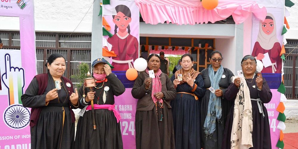 Lok Sabha Elections 69.62 Voter Turnout Reported in Ladakh Voice of