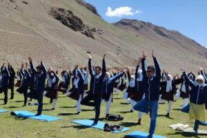 GDC Drass organizes 3-day yoga retreat for students, faculty